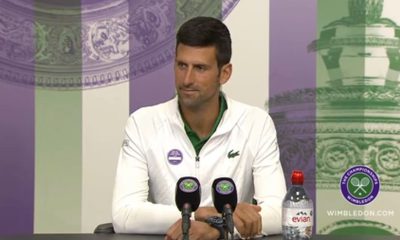 Djokovic speaks at Wimbledon 2022 Conference